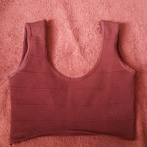 Crop top from papaya